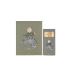 Konges Sljd Coloring Book and Crayons